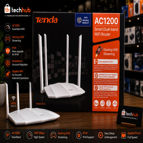 Tenda AC5 AC1200 Dual-Band WiFi Router